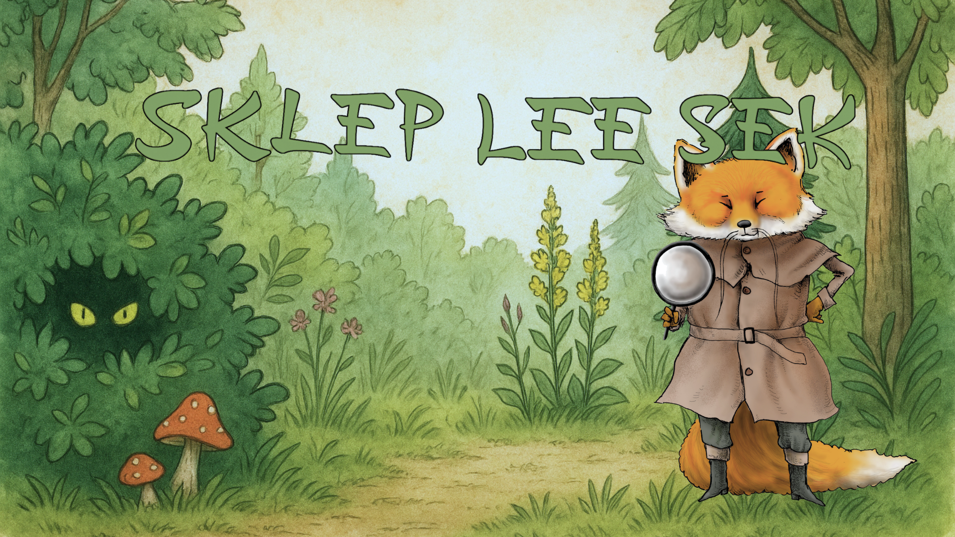 Baner sklepu Lee Sek - sklepu online z książkami terapeutycznymi detektywistycznymi dla dzieci